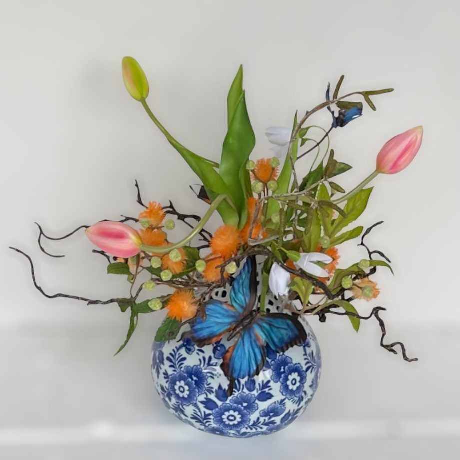 Delfts blauw tulpen