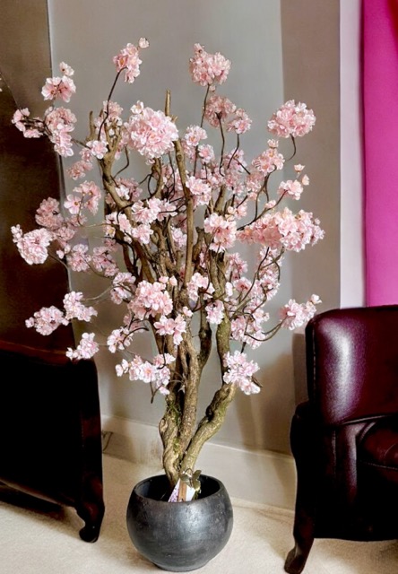 Kunst Bloesemboom - Kunstboom - Roze - 150cm - Voor binnen - Rituals -