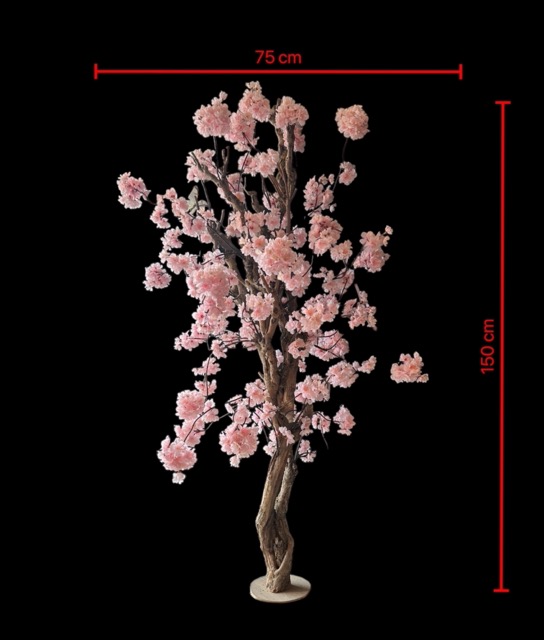 Kunst Bloesemboom - Kunstboom - Roze - 150cm - Voor binnen - Rituals -