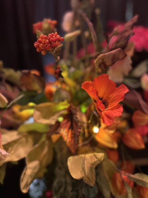 Hanging basket - winter - incl. verlichting