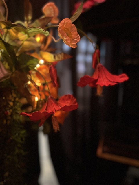 Hanging basket - winter - incl. verlichting