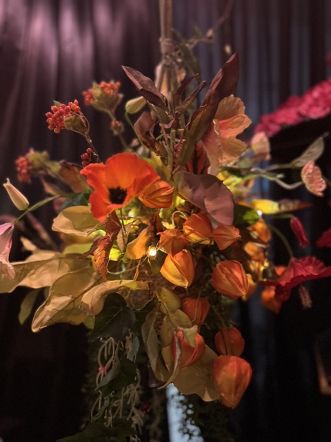 Hanging basket - winter - incl. verlichting