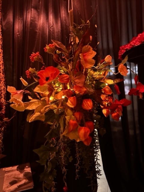 Hanging basket - winter - incl. verlichting