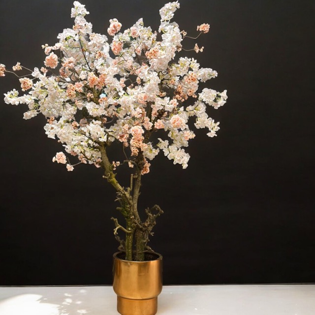 Hoge Kunstbloesemboom 240 cm – Handgemaakt & Kant-en-Klaar -