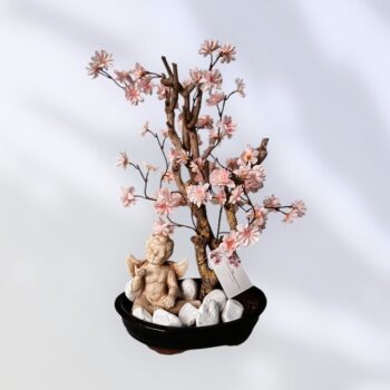 Kunstbloesemboom - Engel van Vrede – Bloesem vol Hoop - graf