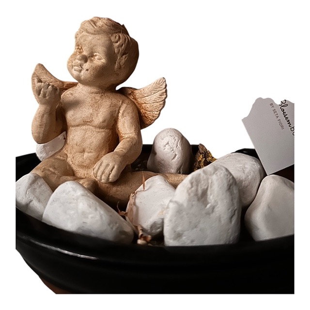 Kunstbloesemboom - Engel van Vrede – Bloesem vol Hoop - graf