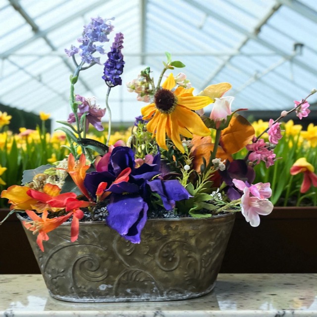 Kunstbloemen - Kunstbloemstuk – Buiten & Gedenkplek